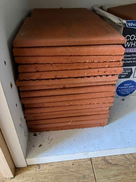 Photo of free Small terracotta tiles (Forest Green GL6) #1