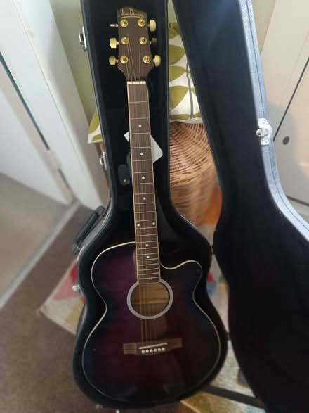 Photo of free Guitar And Case (Boswall EH5) #2