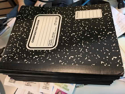 Photo of free 8 Composition notebooks (Midtown) #1