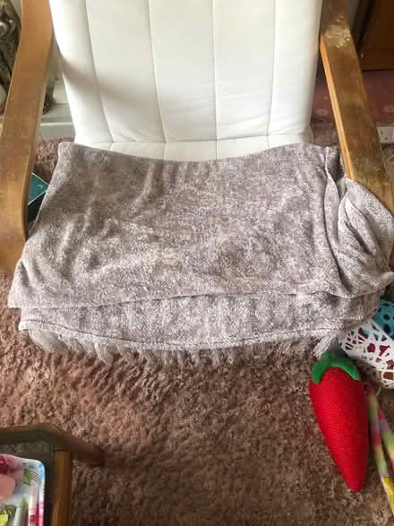 Photo of free Chair with throw (LU2) #2