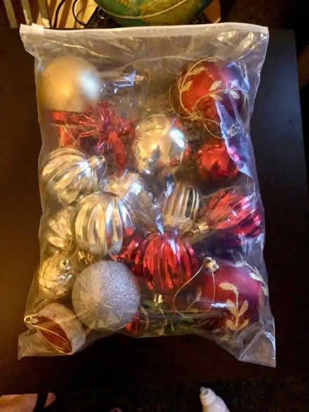 Photo of free Christmas tree with all decorations (Hednesford WS12) #3