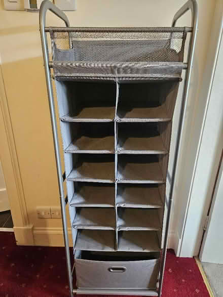 Photo of free Grey fabric shoe storage (Craigleith EH4) #1