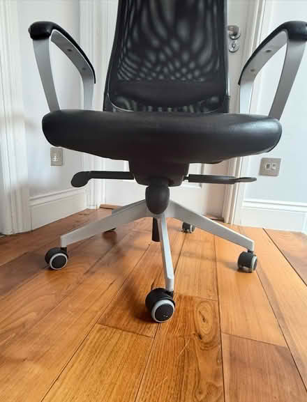 Photo of free In good condition office chair (N13 palmers Green) #3