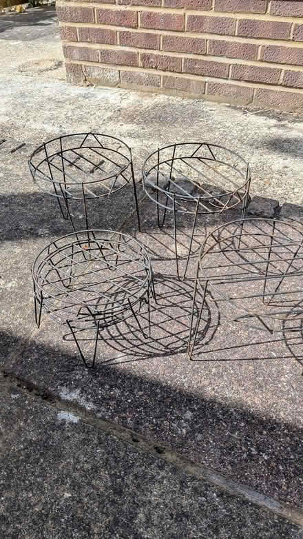 Photo of free Metal pot stands (Attwood close RG21 8YY) #1
