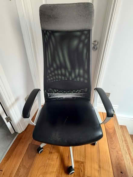Photo of free In good condition office chair (N13 palmers Green) #1