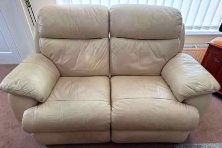 Photo of free 2 Cream Sofas (Hazel Grove SK7) #1