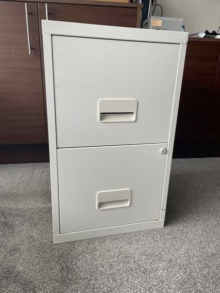 Photo of free 2 door filing cabinet (Killiney) #1