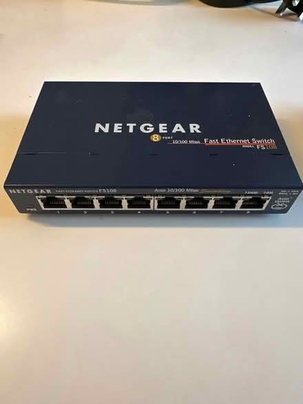 Photo of free 8 port Netgear switch (Hove, BN3) #1