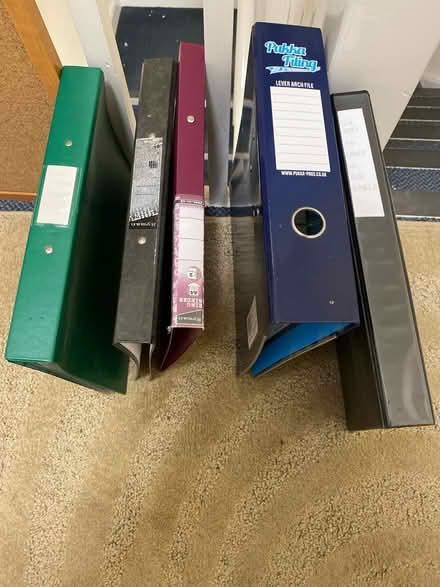 Photo of free Files to give away (N5 Highbury) #1