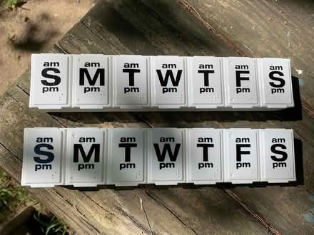 Photo of free two days of the week pill boxes (West Townsend) #1