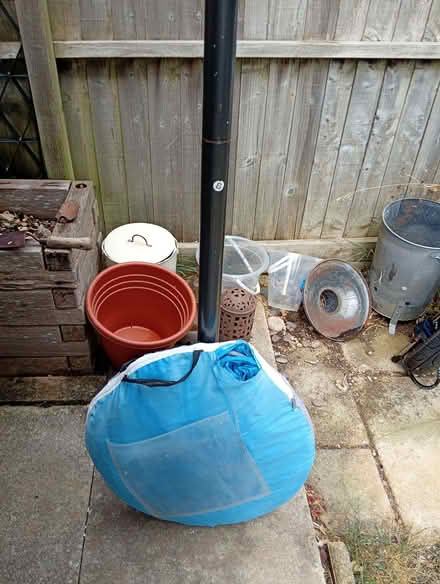 Photo of free Blue beach shelter (Odd Down BA2) #2