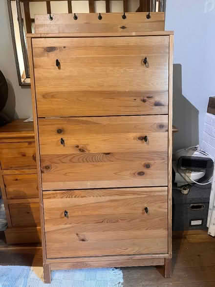 Photo of free Shoe Cupboard (Bossingham CT4) #1