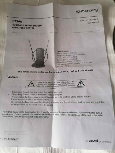 Photo of free Aerial - never used (Booterstown) #2