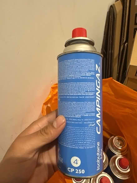 Photo of free 12 Isobutane Mix Cartridges for camping (Blackwall E14) #2