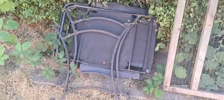 Photo of free Solid wood table cast iron legs (Sheldon B26) #3