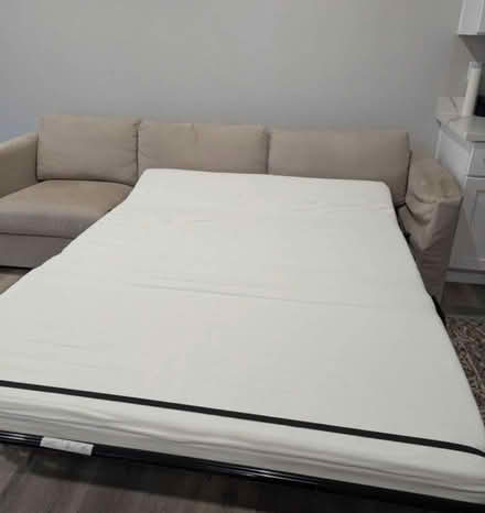 Photo of free Beige IKEA sleeper sofa (94087) #2