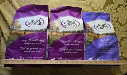 Photo of free Small/Medium or Large Puppy Food (West 7th) #2