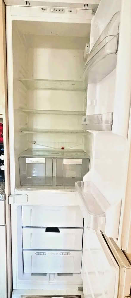Photo of free Whirlpool integrated fridge freezer- all white (Hoddesdon EN11) #1