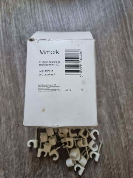 Photo of free Cable clips (Whitehill GU35) #1
