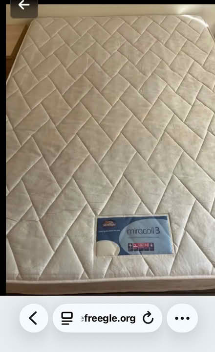 Photo of free Silent night Double bed mattress (Little Chester DE1) #1