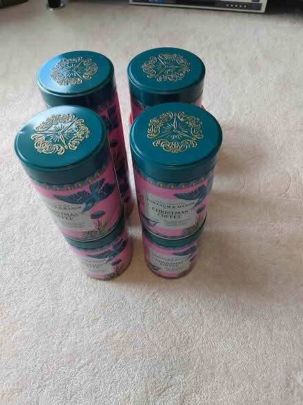 Photo of free Fortnum & Mason tins x 8 (SW11 Battersea) #1