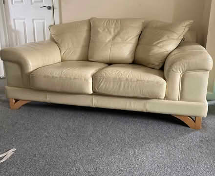Photo of free Cream sofa (Whitefield M45) #1