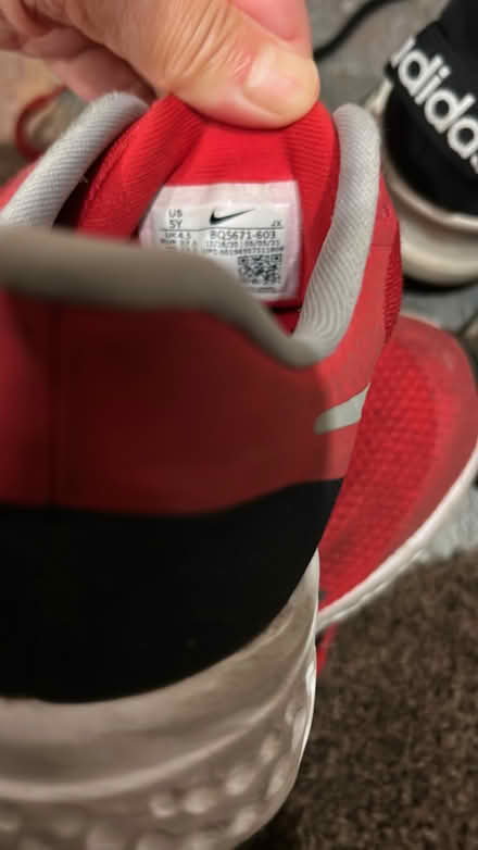 Photo of free Boys age 5 shoes (Downtown Sunnyvale) #4