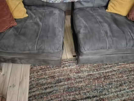 Photo of free 2 and 3 seater sofa with footstool (NG220EE) #2