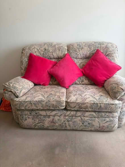 Photo of free Sofa and matching chair (Edenbridge) #1