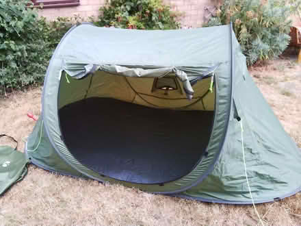 Photo of free Pop up tent (Moreton Hall IP32) #3