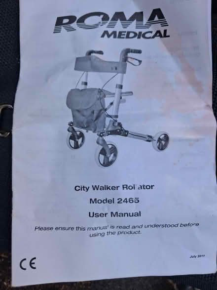 Photo of free Walker / Rollator vgc (Headington, OX3) #3