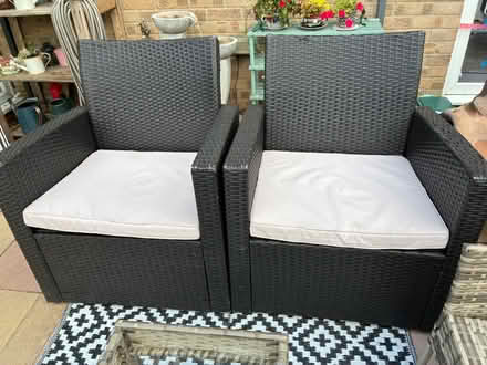 Photo of free Two garden chairs (Stevenage SG1) #1