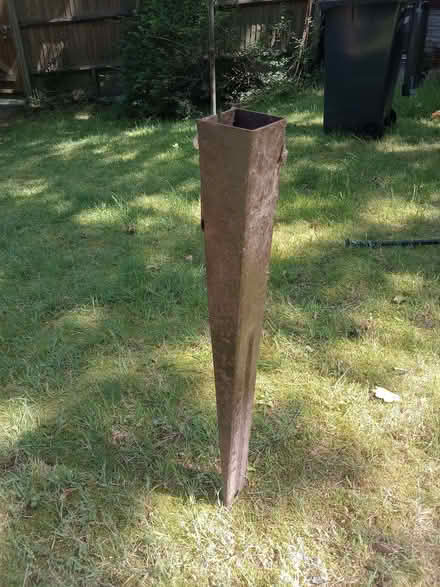 Photo of free Metal fence post spike (Frimley Ward GU16) #1
