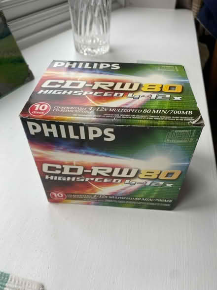 Photo of free Box (10) re-writeable CD’s (Starbeck, HG1) #1