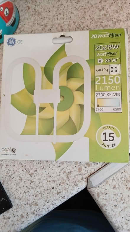 Photo of free Bathroom light bulb (Draycott DE72) #1