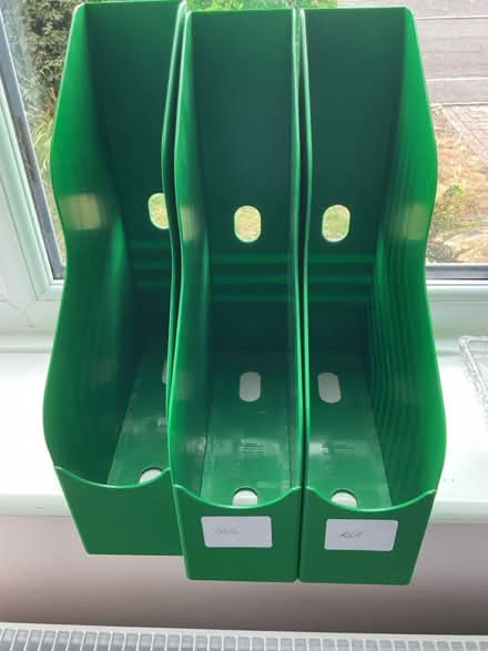 Photo of free File boxes and ringbinder (Swavesey CB24) #1