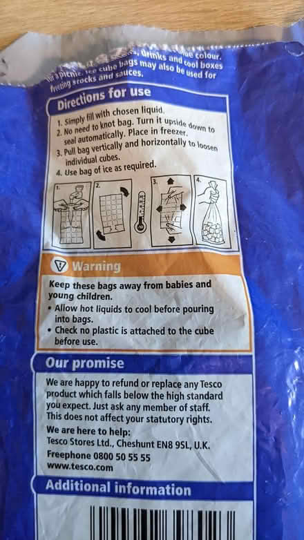 Photo of free Ice cube bags (west side of Horsham RH12) #2