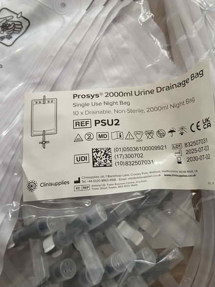 Photo of free Catheter Bags (Lambeth SW16) #3