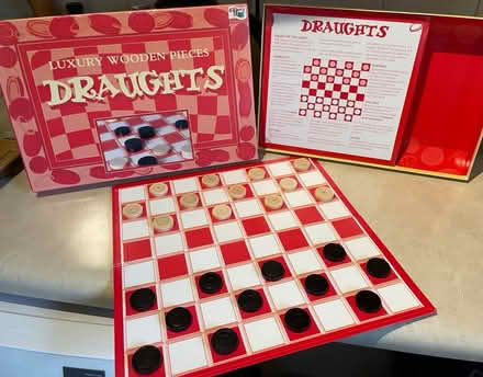 Photo of free Draughts set game, wooden pieces (St Julians AL1) #1