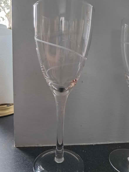 Photo of free 4 tall wine glasses (Belper DE56) #2