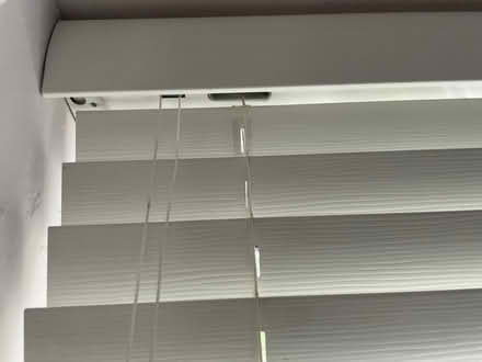 Photo of free White wooden blind (Garston WD25) #3