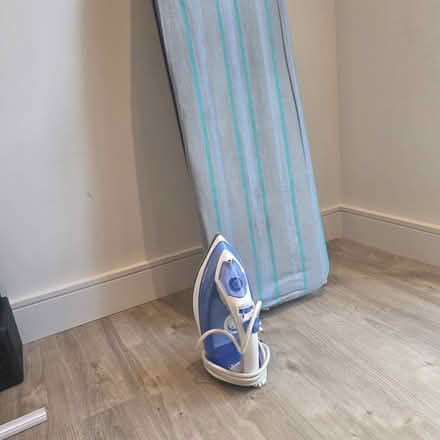Photo of free Philips iron and ironing board (West Byfleet KT14) #1