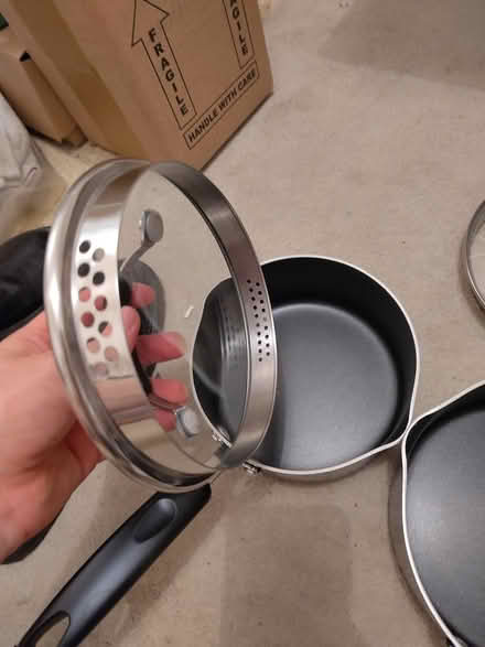 Photo of free Brand new set of Lakeland saucepans (Newbury RG14) #3
