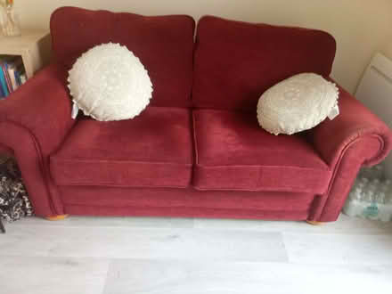 Photo of free 2 seater settee (Dover CT16) #1