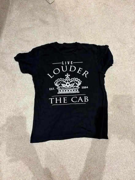 Photo of free The Cab t-shirt (Earls Court) #1