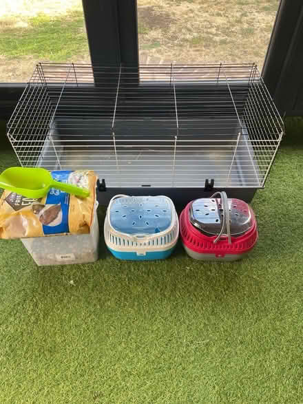 Photo of free Small animal cage plus other bits (Goring BN11) #1
