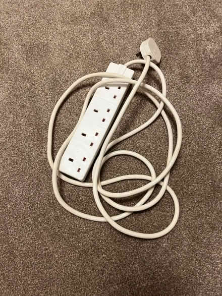 Photo of free Bag J 4 socket extension lead (Beckenham BR3) #1