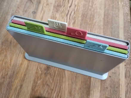 Photo of free Set of 4 chopping boards in holder (Central Liverpool L1) #1