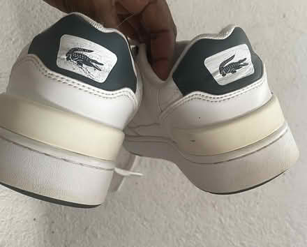 Photo of free Ladies white Lacoste trainers (Ws4 1ly) #4