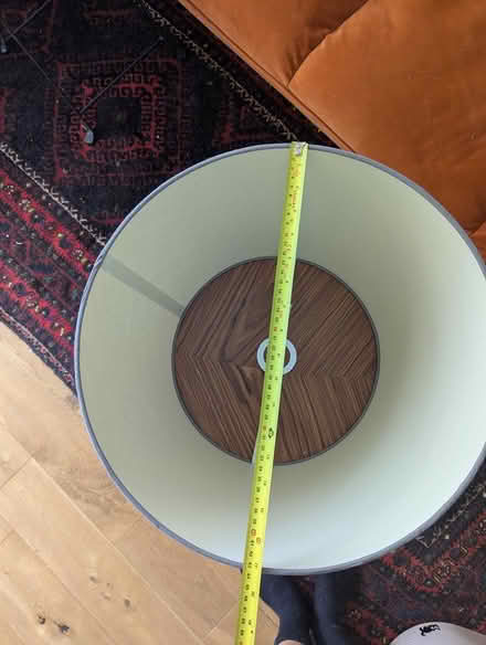Photo of free Big grey ceiling lampshade (Haggerston E8) #2